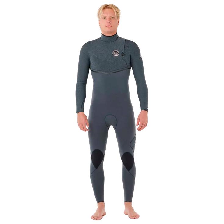 Rip Curl Combinaison Intégrale E-Bomb Zip Free 4/3 Iron Présentation