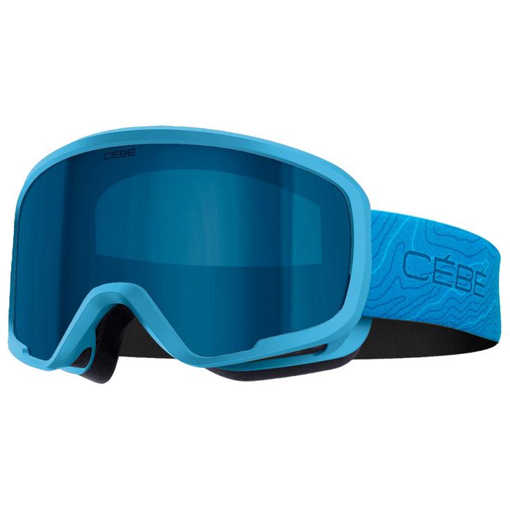 Cebe Masque de Ski Hoopoe 2 Blue Brown Blue Mirror Présentation