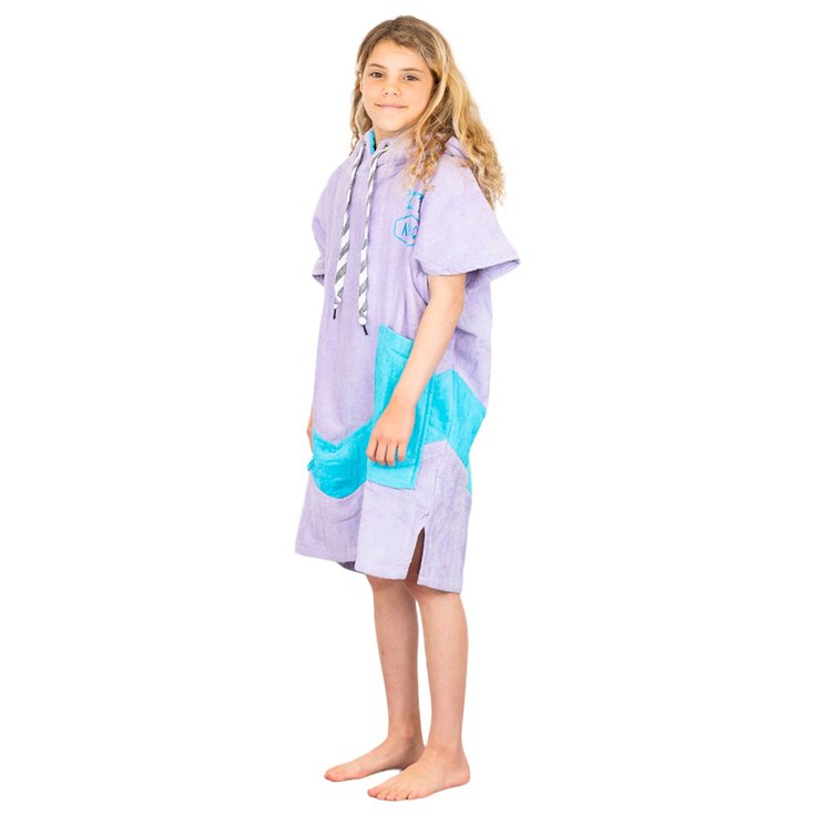 All-In Poncho Junior Crew Ponchos Viola Présentation