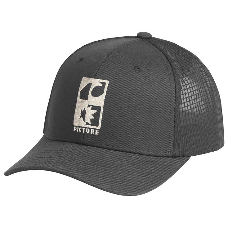 Picture Casquettes Zephyr Trucker Cap Black Présentation