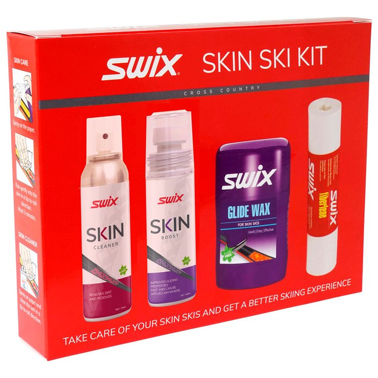 Swix Entretien Peau nordique P15N Kit For Skin Skis Présentation