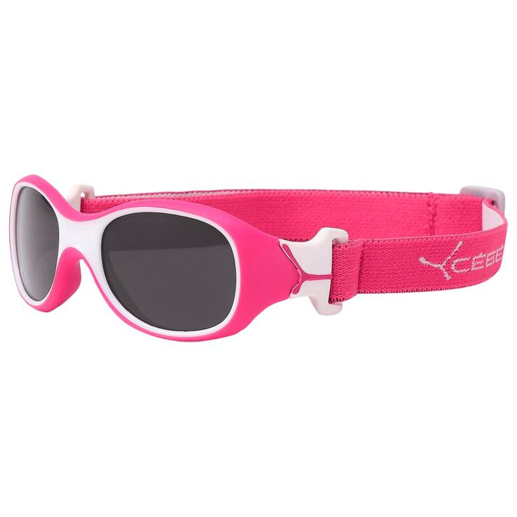 Cebe Lunettes de soleil Chouka Raspberry White Zone Blue Light Grey Présentation