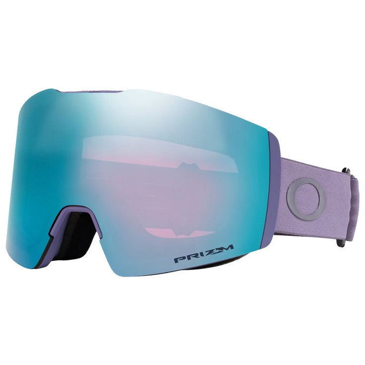Oakley Masque de Ski Fall Line M Lilac Prizm Sapphire Iridium Présentation