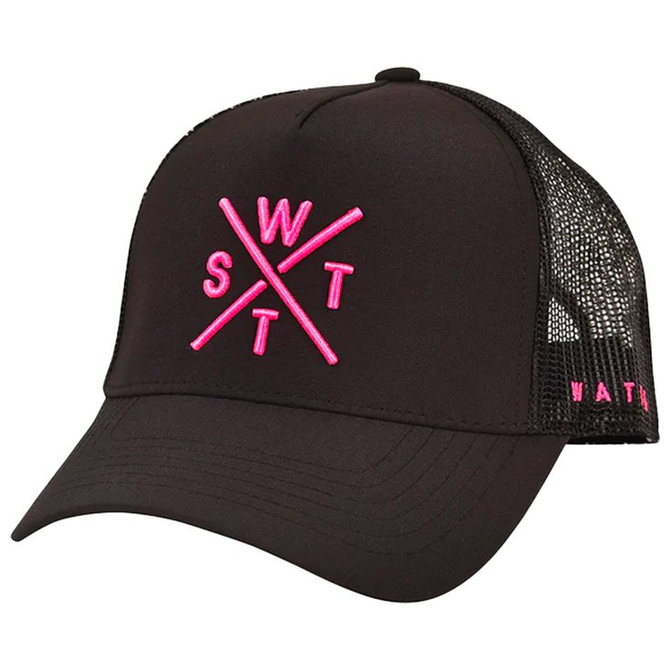 Watts Casquettes R-Tribe Cap Black Cross Fluo Pink Présentation