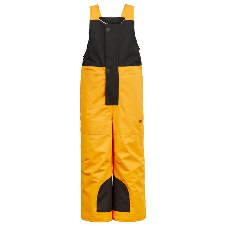 Picture Pantalon Ski Snowy Toddler Bib Yellow Présentation