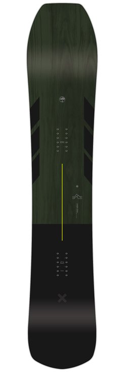 Arbor Planche Snowboard Coda Dos