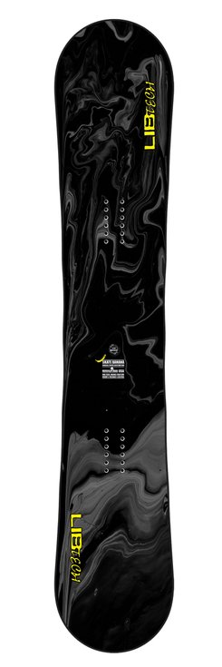 Lib Tech Planche Snowboard Skate Banana Stealth Blacked Out Profil