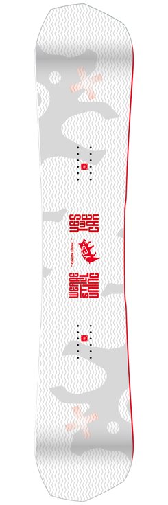 Yes Planche Snowboard Greats Uninc. Dos