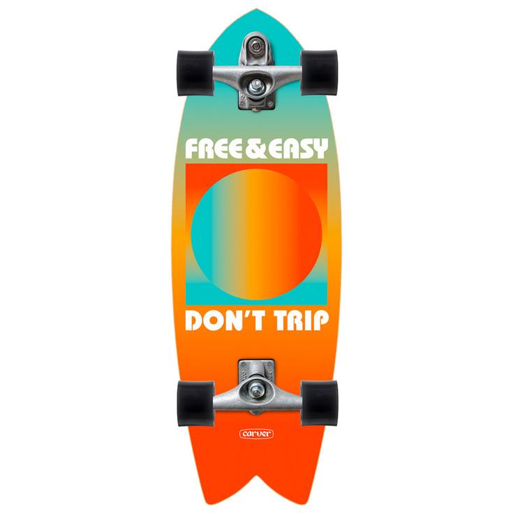 Carver Skateboards Surfskate Free & Easy Gradient Sun Cx Présentation