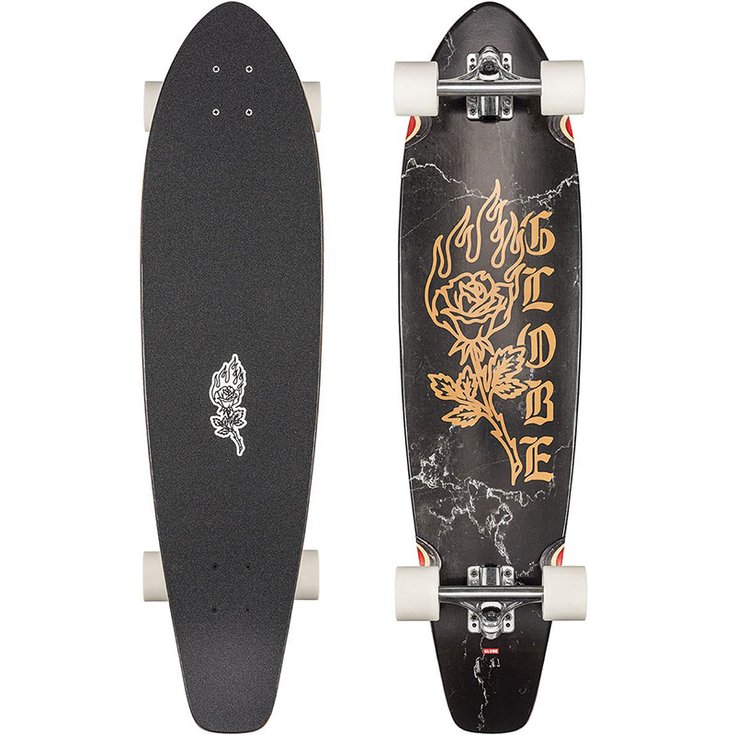 Globe Skate Cruiser Globe the All Time - Black Rose - 35" - Sans 