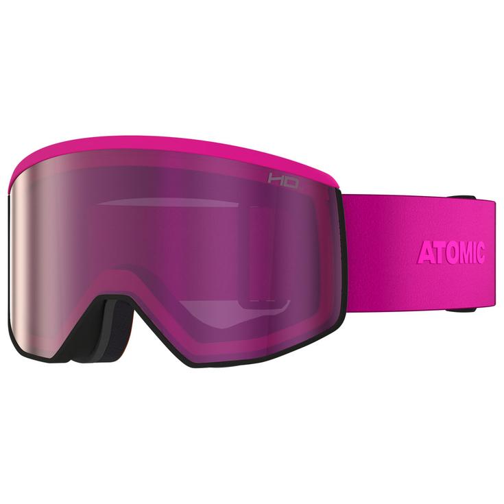 Atomic Masque de Ski Four Pro M Hd Pink Pink Copper Hd Présentation Atomic Masque de Ski Four Pro M Hd Pink Pink Copper Hd Présentation