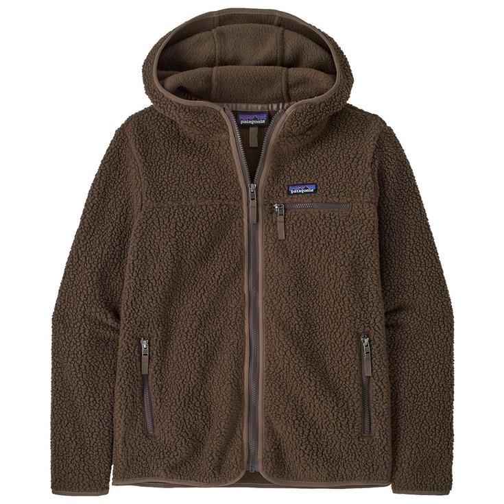 Patagonia Polaire Women's Retro Pile Hoody Otter Brown Présentation