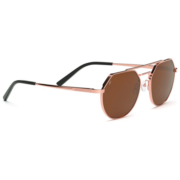 Serengeti Lunettes de soleil Shelby Light Rose Gold Saturn Polarized Drivers Présentation