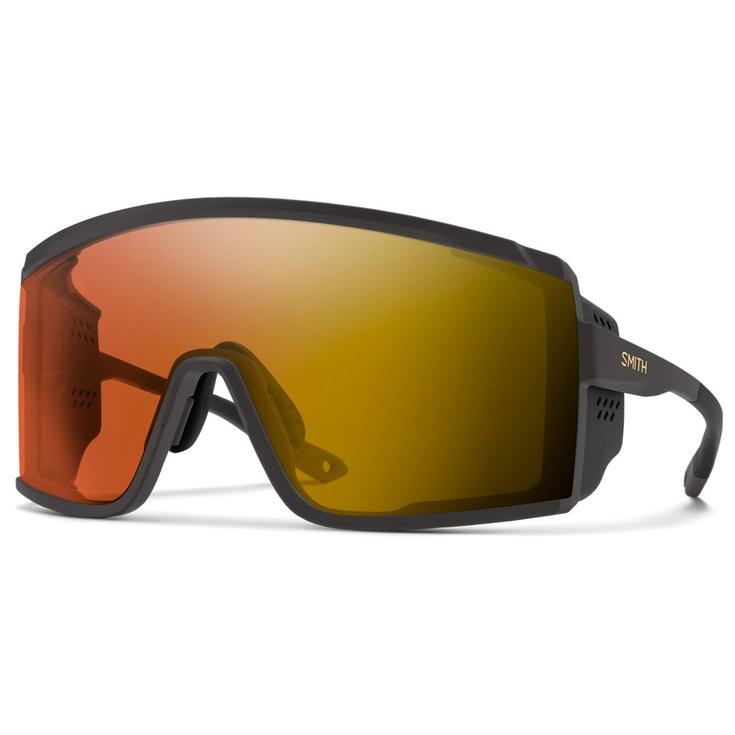Smith Lunettes de soleil Pursuit Matte Gravy Chrompop Glacier Photochromic Copper Gold Mirror + Clear Présentation