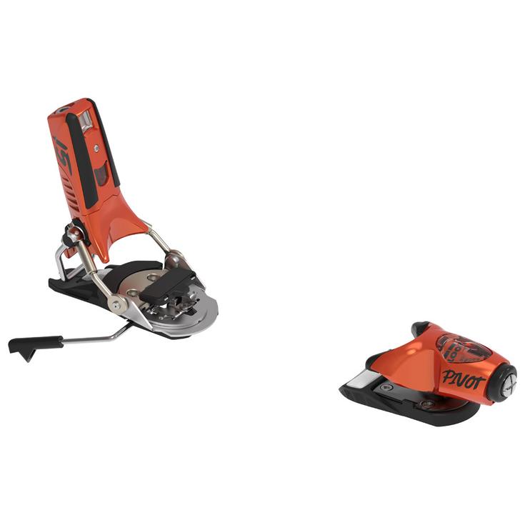 Look Fix Ski Pivot 2.0 15 Gw B115 Orange Metal Présentation