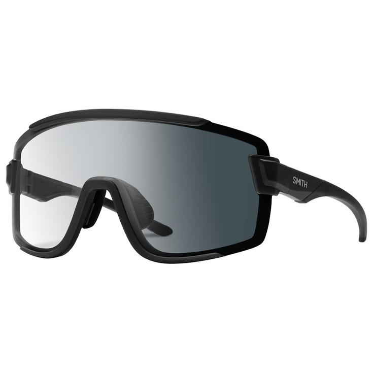 Smith Lunettes de soleil Wildcat Matte Black Chromapop Photochromic Clear To Grey + Clear Présentation