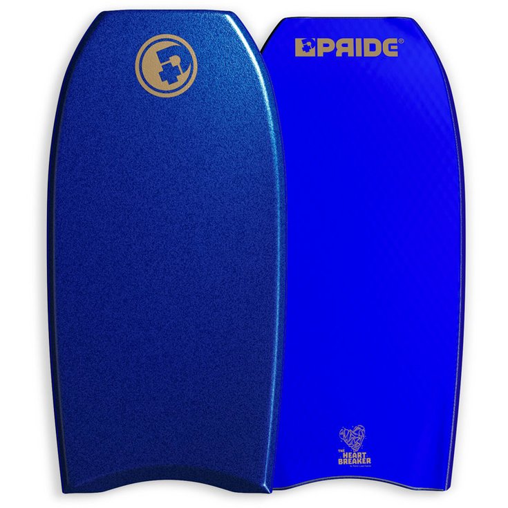 Pride Board de Bodyboard Heartbreaker PP HD - All Dark Blue Côté