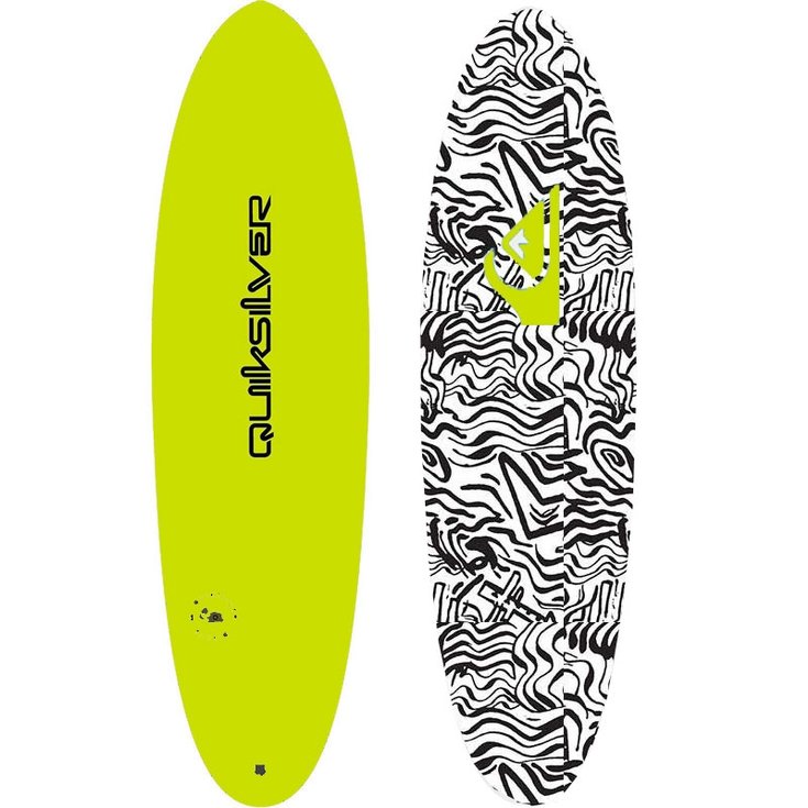 Quiksilver Board de Surf Discus W22 - Apple Green Profil