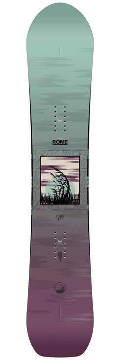 Rome Planche Snowboard Muse Dos