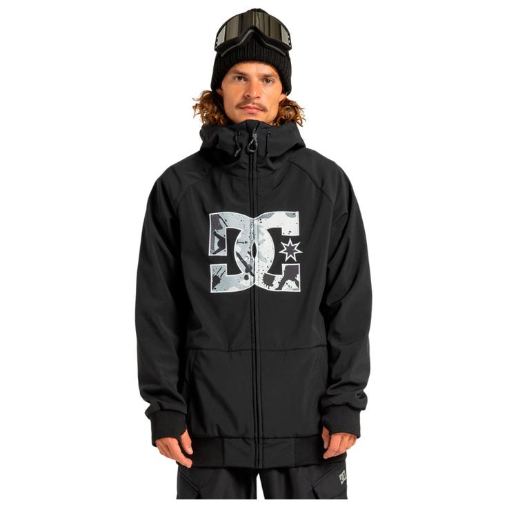 DC Blouson Ski Spectrum Softshell Jacket Black Présentation