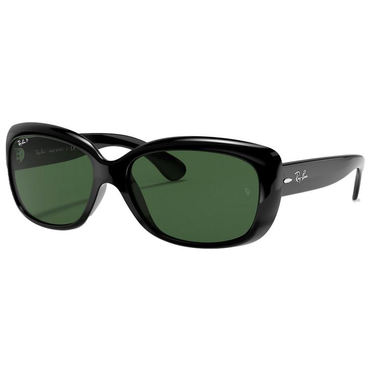 Ray Ban Lunettes de soleil RB4101 Jackie Ohh Polished Black Dark Green Présentation