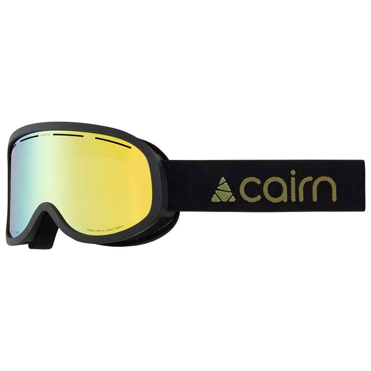 Cairn Masque de Ski Maestro Mat Black Gold Clx 3000ium Présentation