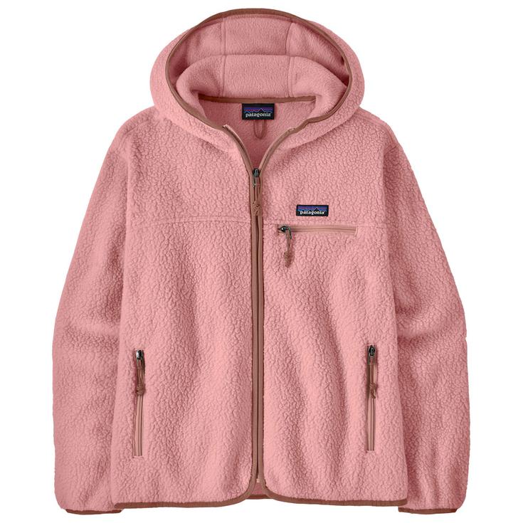 Patagonia Polaire Retro Pile Hoody W Fuzzy Mauve Présentation
