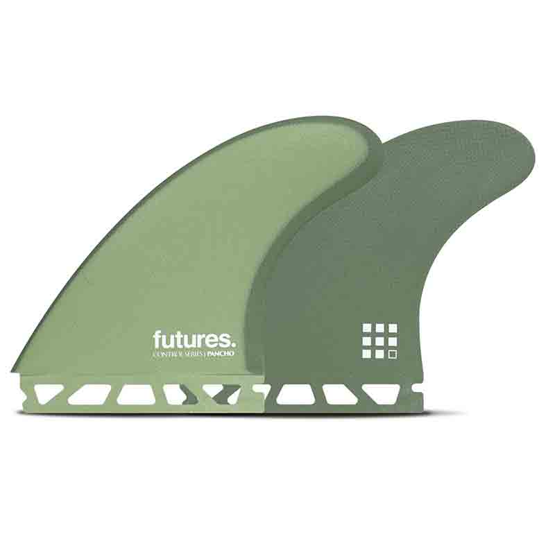 Futures Fins Ailerons Surf Control series Pancho - 3 Dérives - Large Profil