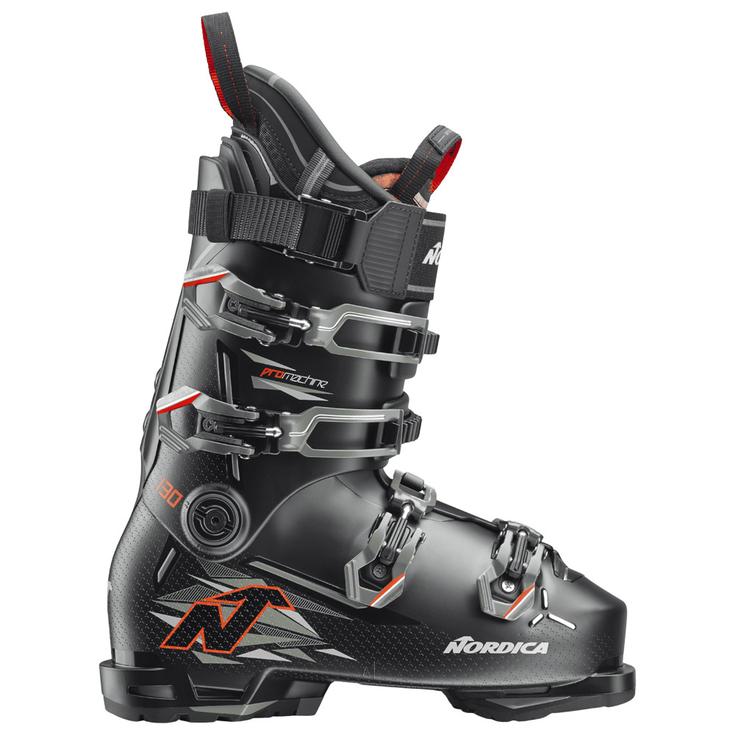 Nordica Chaussures de Ski Pro Machine 3 130 Gw Black Grey Red Présentation