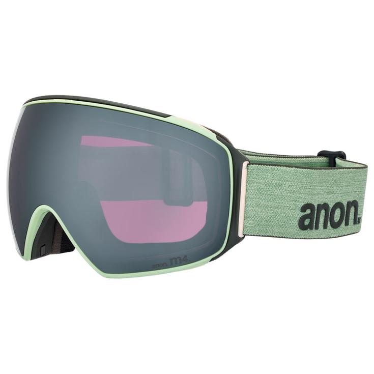 Anon Masque de Ski M4 Toric MFI Soft Sage Perceive Sunny Onyx + Perceive Variable Violet Présentation