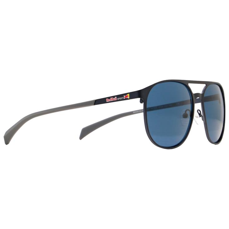 Red Bull Spect Lunettes de soleil Redms Pilot Matt Dark Blue Blue Polarized Présentation
