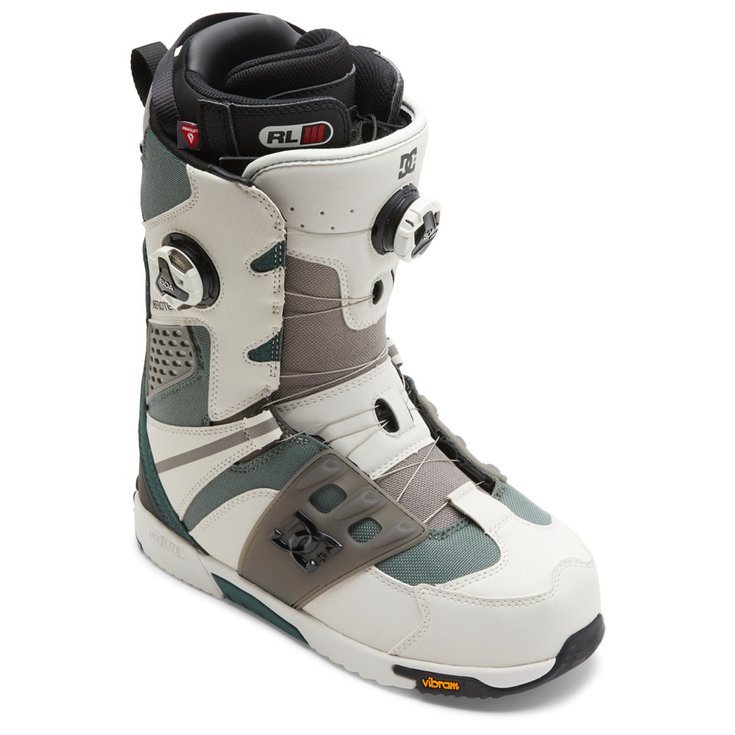 DC Boots Phantom Forest Green White Présentation