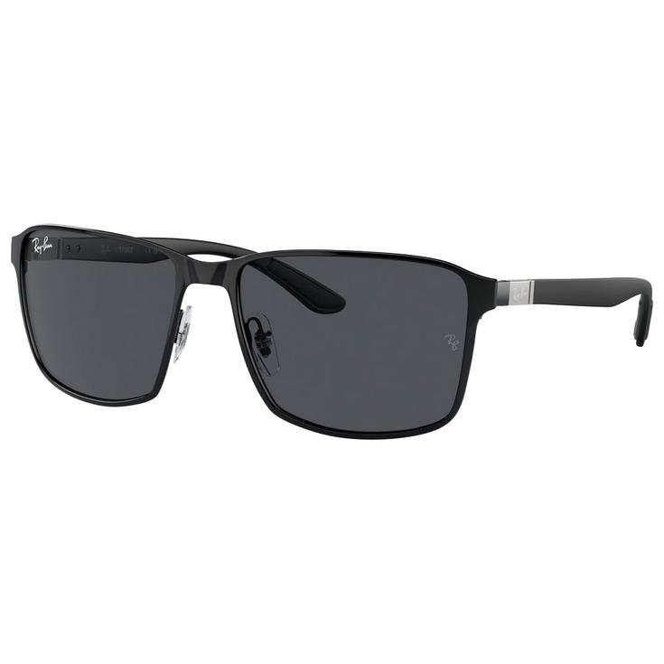 Ray Ban Lunettes de soleil RB3721 Polished Black Dark Grey Présentation