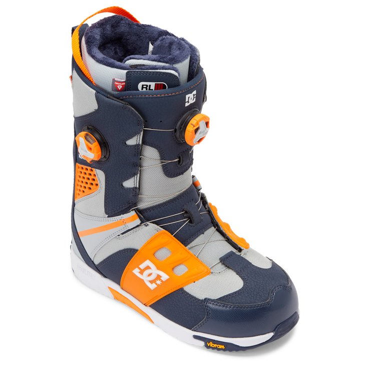 DC Boots Phantom Navy Orange Présentation