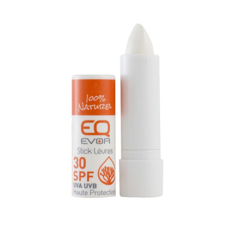 EQ Love Crème solaire Stick Lèvre Bio EQ SPF 30 100% Naturel Présentation