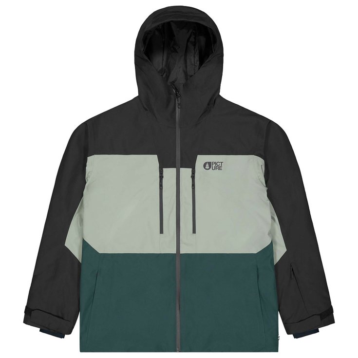 Picture Blouson Ski Object Jacket Black Ponderosa Pine Shadow Présentation