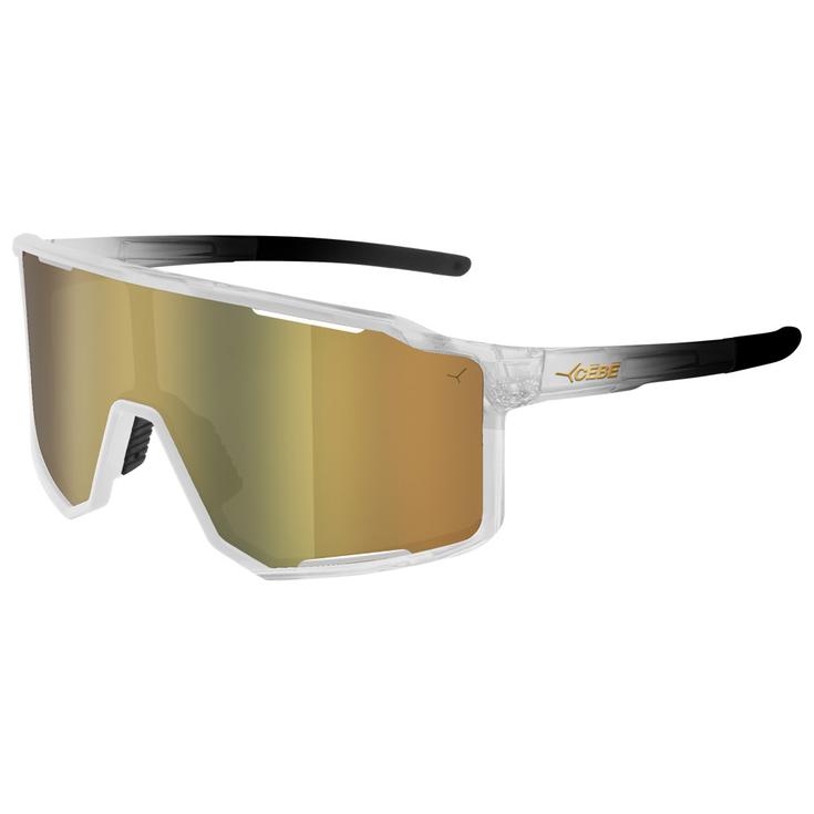 Cebe Lunettes de soleil Outflow 2 Matt Translucent Gradient Black Polarized Grey Bronze Revo Présentation
