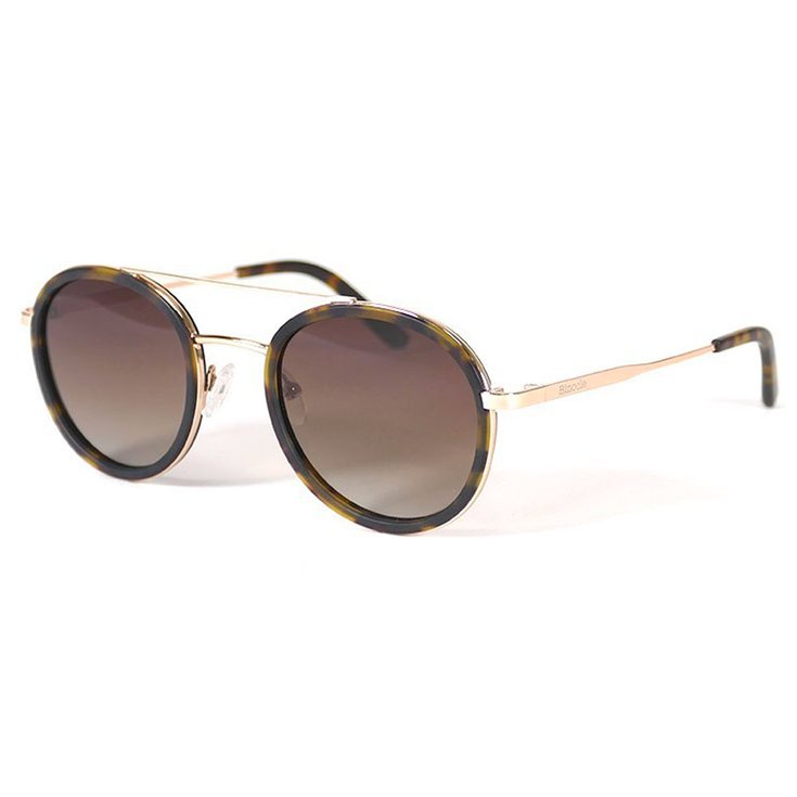 Binocle Eyewear Lunettes de soleil Arizona Shiny Gold Tortoise Brown Polarized Présentation