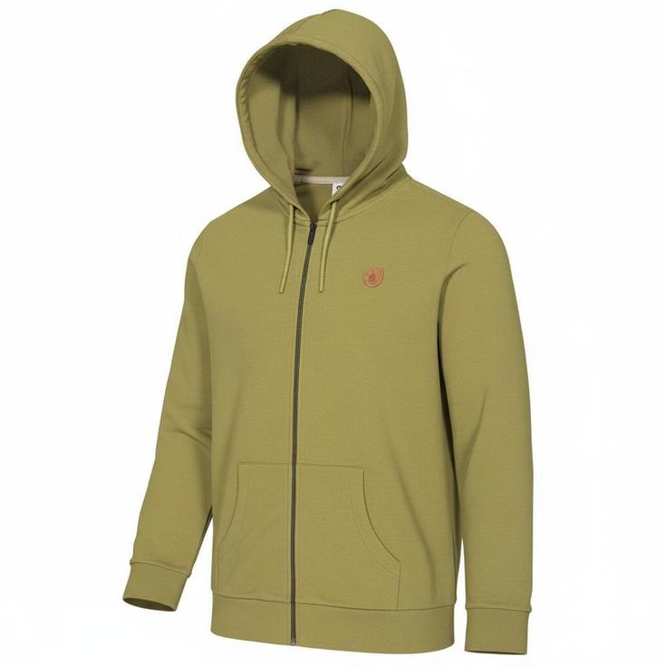 Picture Sweat Lil Cork Zip Army Green Présentation