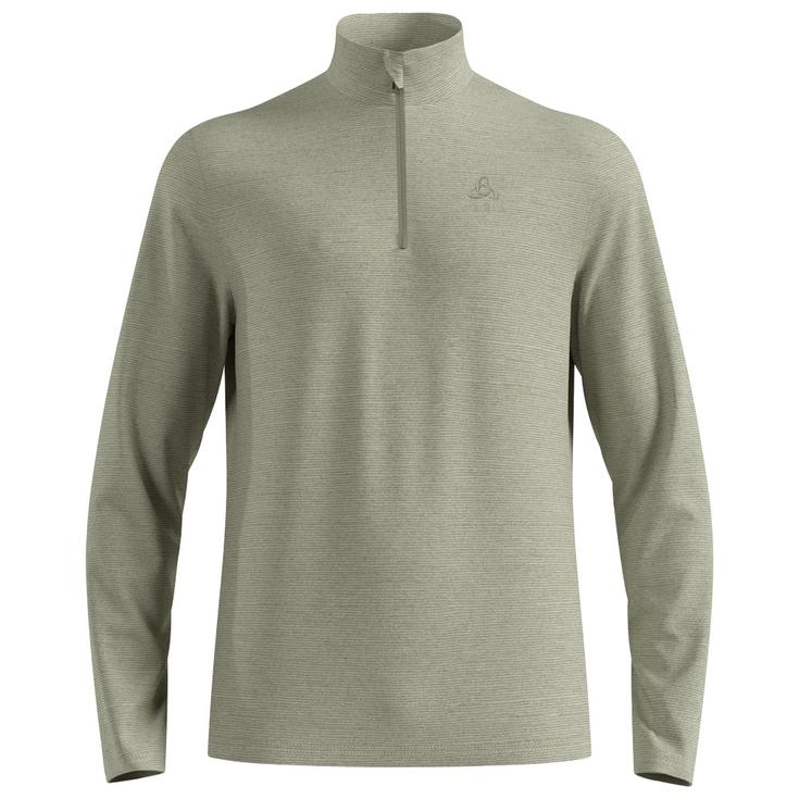 Odlo Polaire Roy Mid Layer 1/2 Zip Shadow Présentation