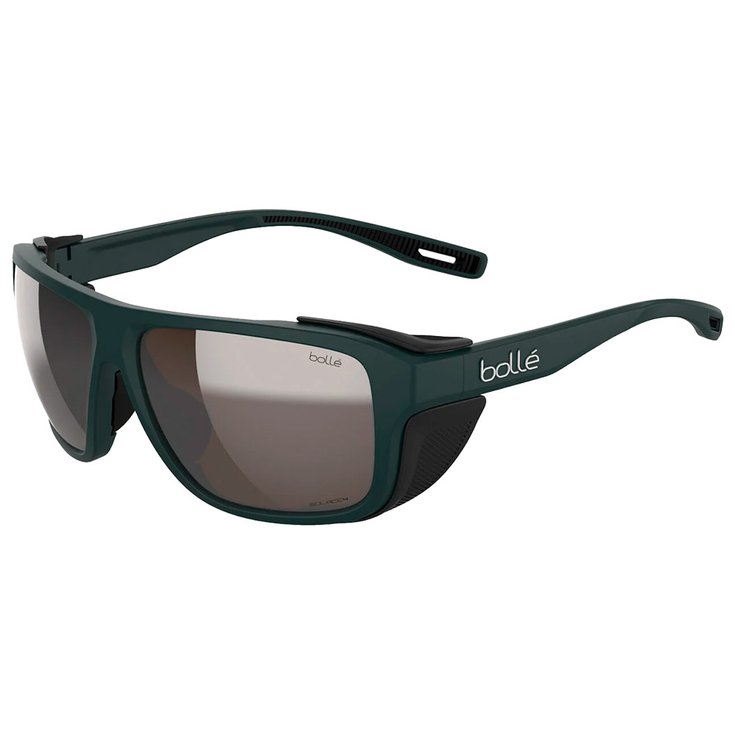 Bollé Lunettes de soleil Pathfinder Forest Black Matte Solace4 Brown Gun Présentation