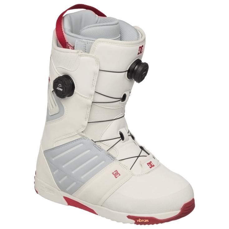 DC Boots Judge MZ Lily White Red 