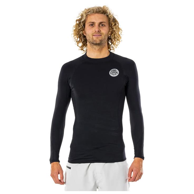 Rip Curl Top Manches Longues Thermopro L/S Black Présentation