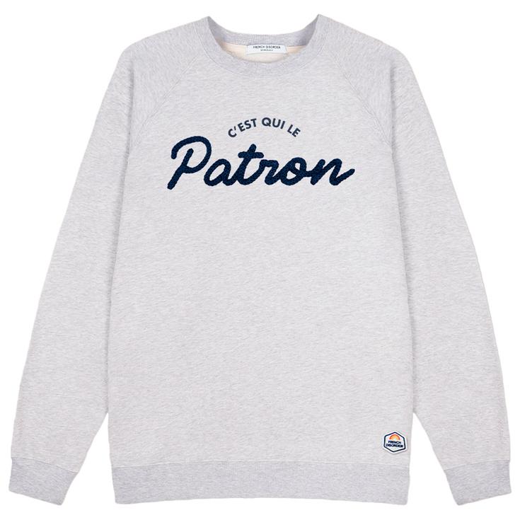 French Disorder Sweat Clyde Patron Tricotin Heather Grey Présentation