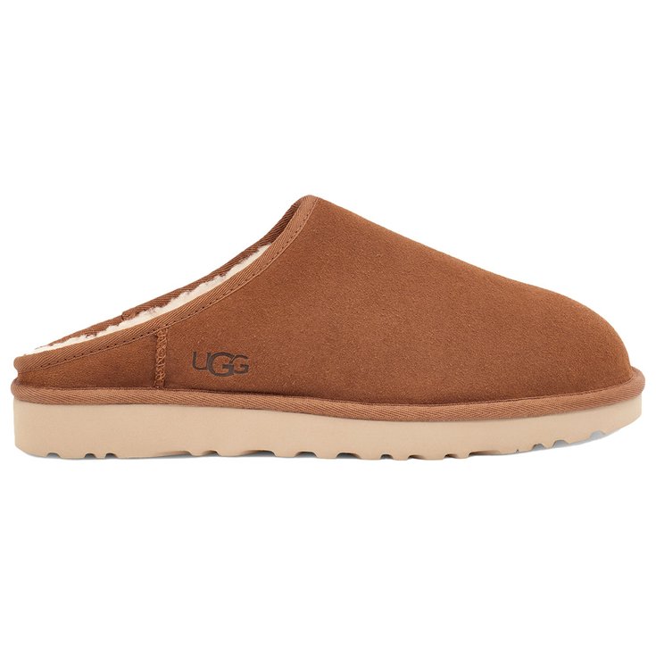 UGG Chaussons M Classic Slip-On Chestnut Présentation
