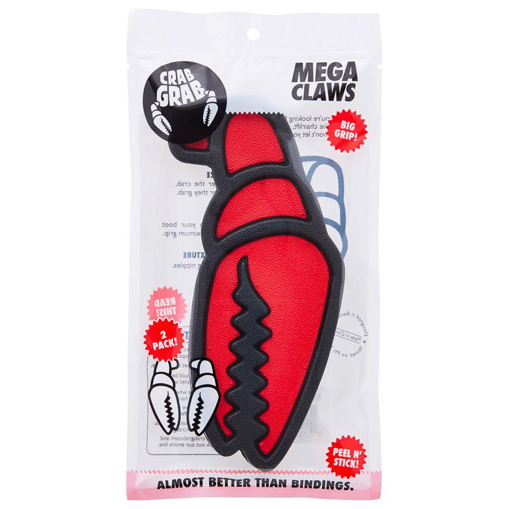 Crab Grab Accessoire Snowboard Mega Claws Black Red Présentation