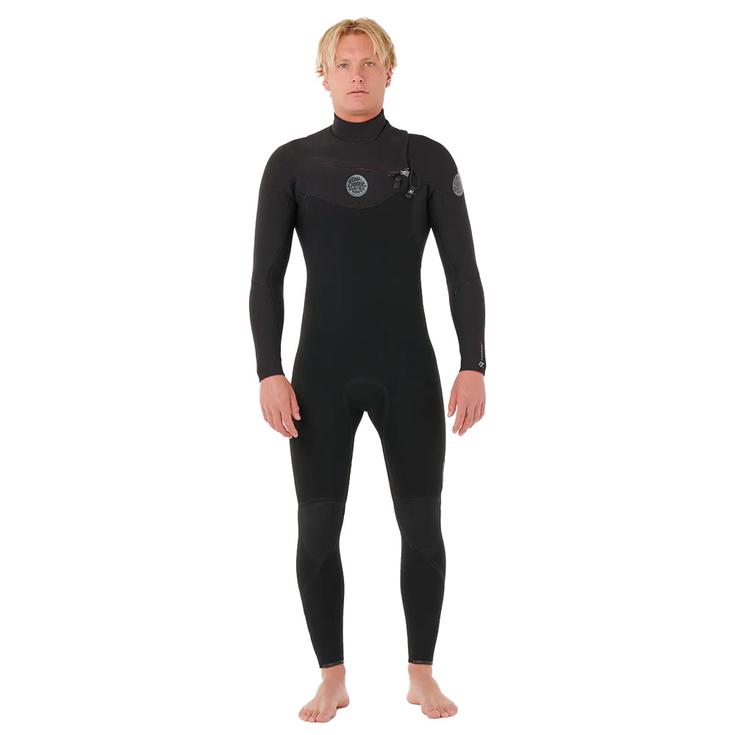 Rip Curl Combinaison Intégrale Flashbomb Chest Zip 5/3 Black Présentation