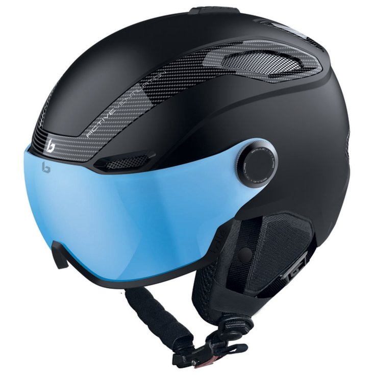 Bollé Casque visière V-line Carbon Stealth Black Photochromic Lens Présentation