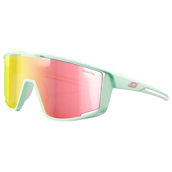 Julbo Lunettes de soleil Fury Vert Gris Reactiv Performance 1-3 Présentation