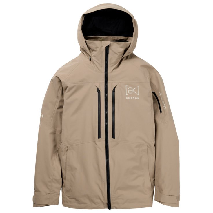 Burton Blouson Ski Ak Swash Gore Tex Summit Taupe Présentation